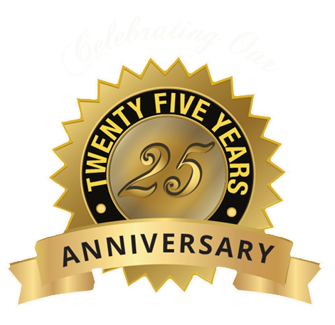 2019 - 25 Years Anniversary Seal