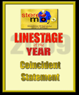 Linestage of the Year - Coincident Statement