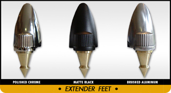 Extender Feet with Oversize Spikes